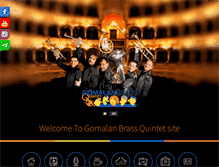 Tablet Screenshot of gomalanbrass.com